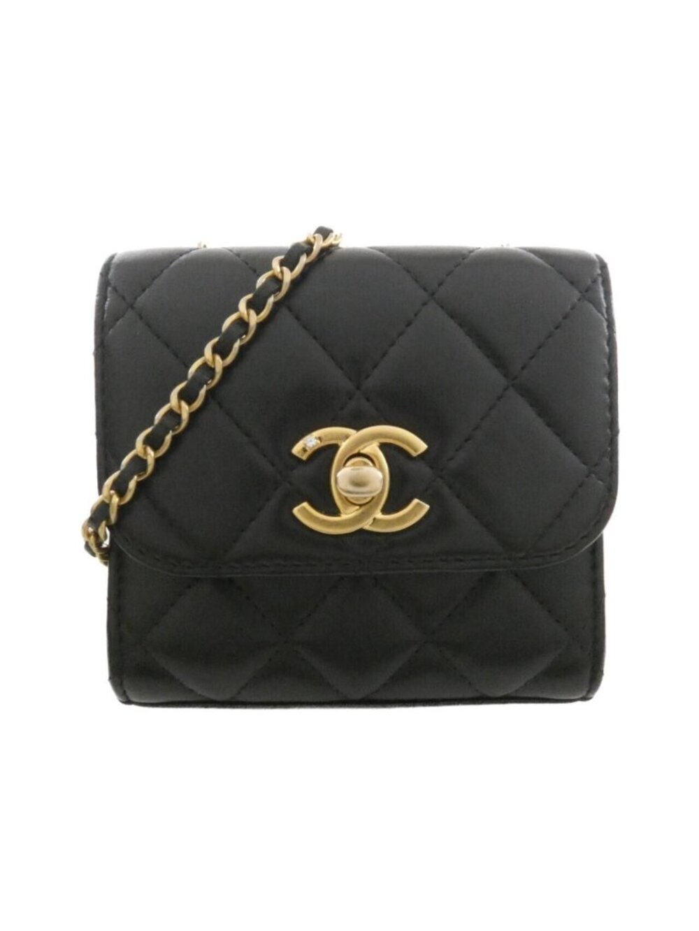 Chanel Shoulder Bag Black